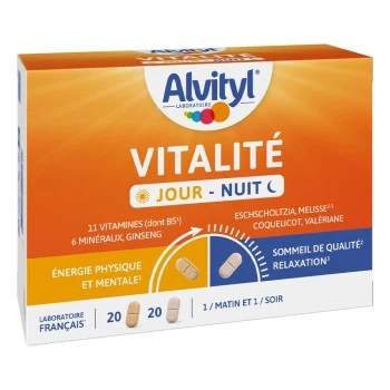 Alvityl Vitalidad Día Noche 40 comprimidos