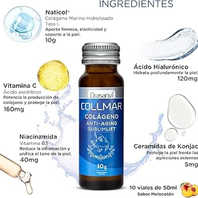 Collmar Colagène Anti-Âge · Drasanvi · 10 ampoules