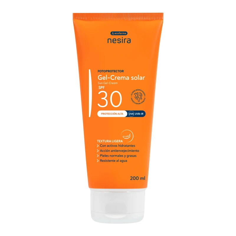 Acofarma Nesira Gel-Crema Solar SPF30 +  200 ml