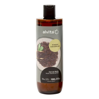 Alvita Black Tea and Spices Bath Gel 400ml