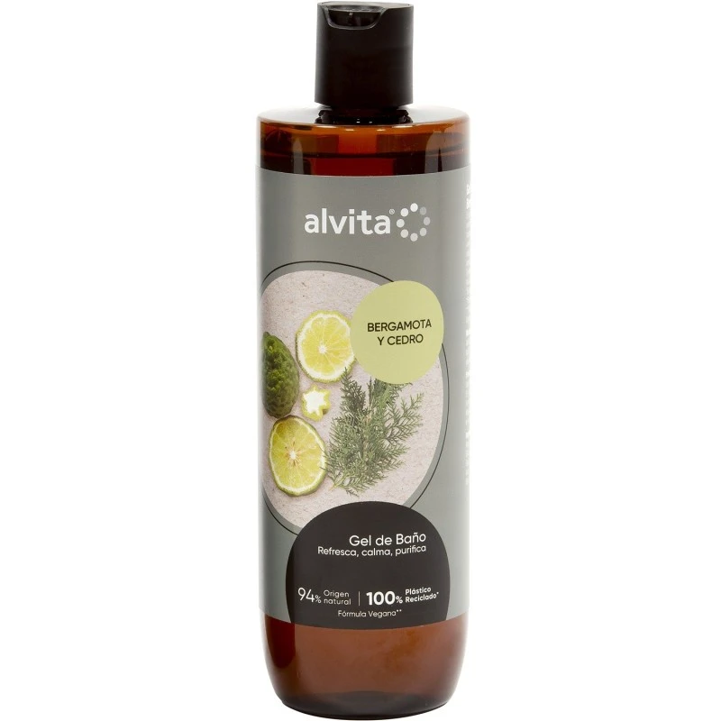 Bergamot and Cedar Bath Gel Alvita 400 ml
