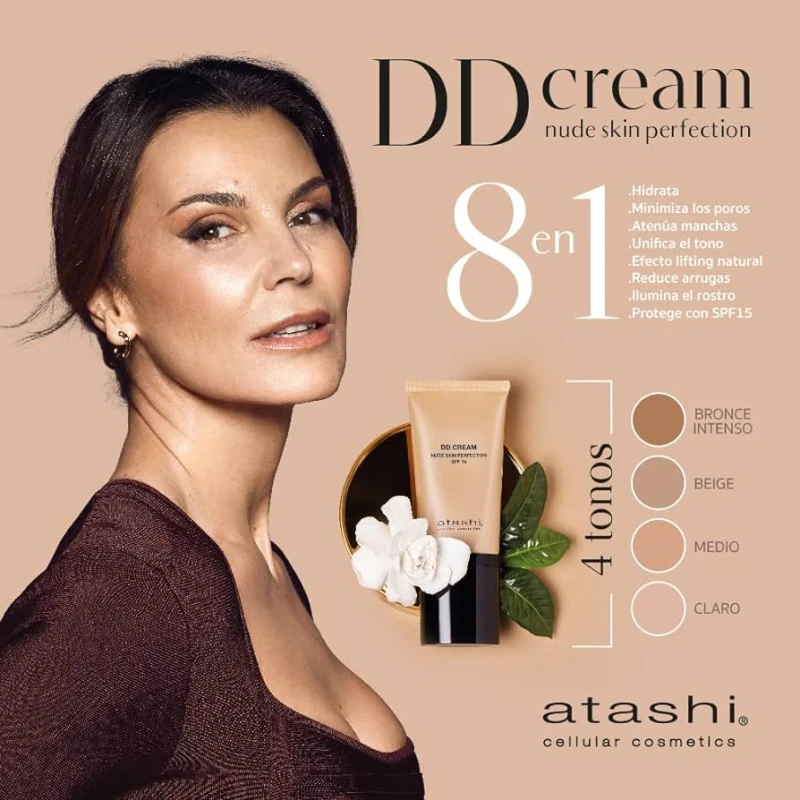Atashi Cellular Gardenia Dd Cream Light Tone 50 Ml