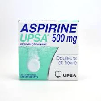 Aspirina  500 mgr Upsa 20 cp efervescentes