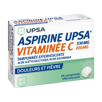 Aspirine Upsa vitamin C (330 mg /200 mg)