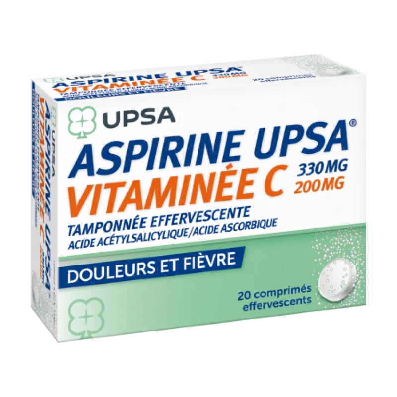 aspirine Upsa vitamin C (330 mg /200 mg)