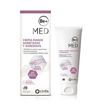 BE+ MED CRACKED AND DAMAGED HAND CREAM 1 TUBE 50 ML