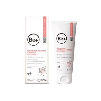 Be+ Med Crème Mains Gerçurées et Agressées 50ml