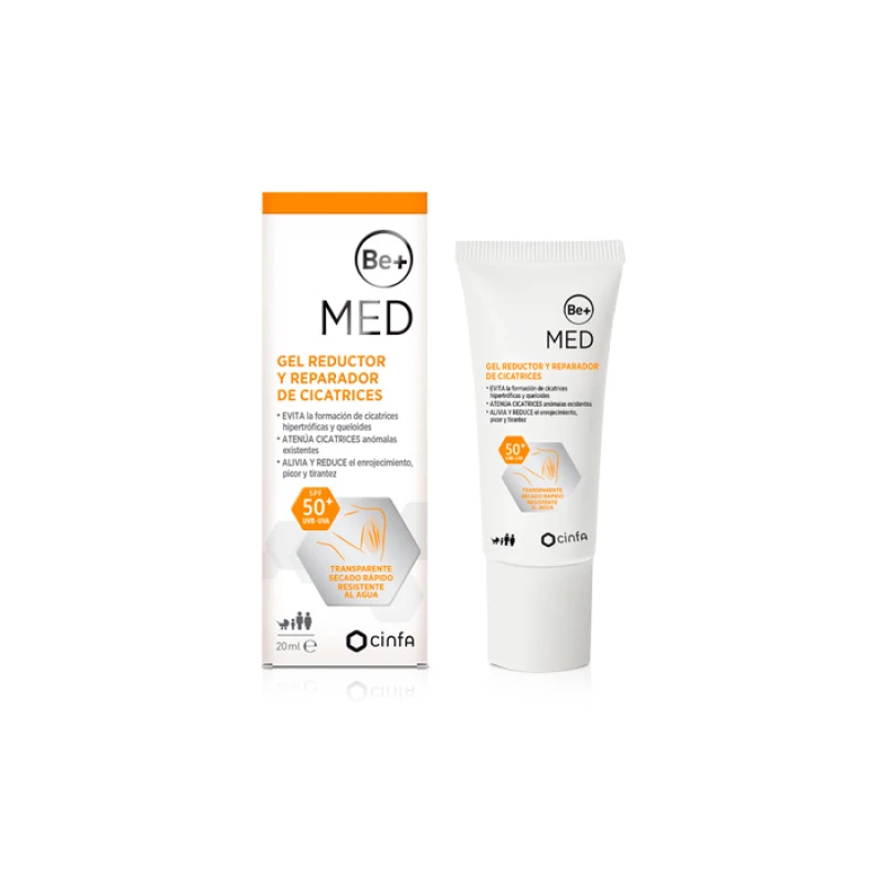 Be+ Scar Repair Reducing Gel Spf50+ 20 ml