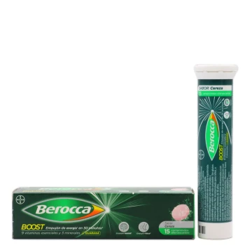 Berocca Boost with Guarana 15 Effervescent Tablets