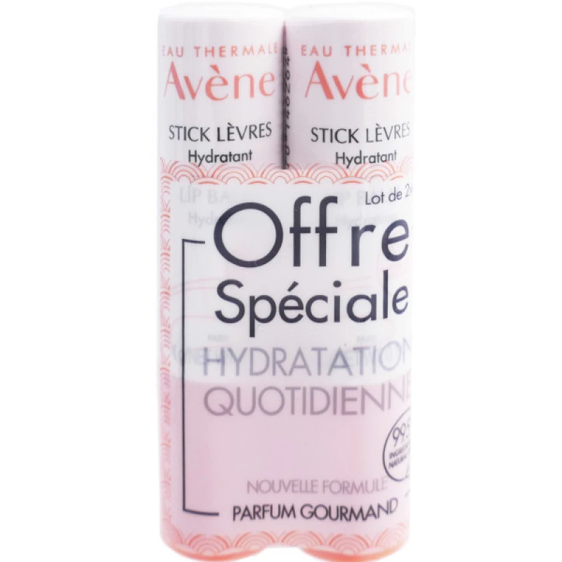 AVENE DAILY HYDRATION LIP BALM PACK OF 2