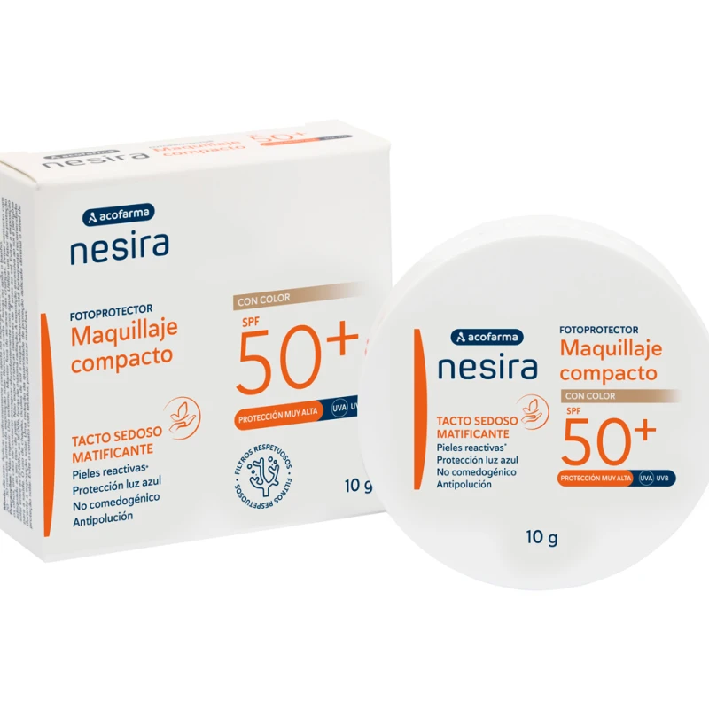 Compact Makeup SPF50+ Nesira