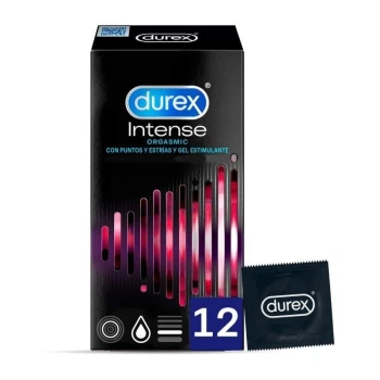 DUREX INTENSE ORGASMIC 12 Unds