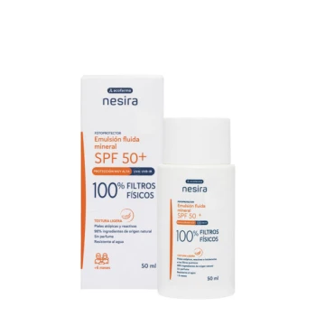 Émulsion fluide minérale SPF50+