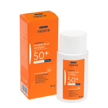 Acofar Nesira Emulsió Facial Ultralleugera SPF50+ 50 ml