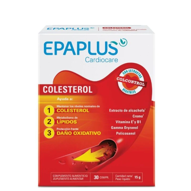 Epaplus Cardiocare Cholesterol 30 tablets.