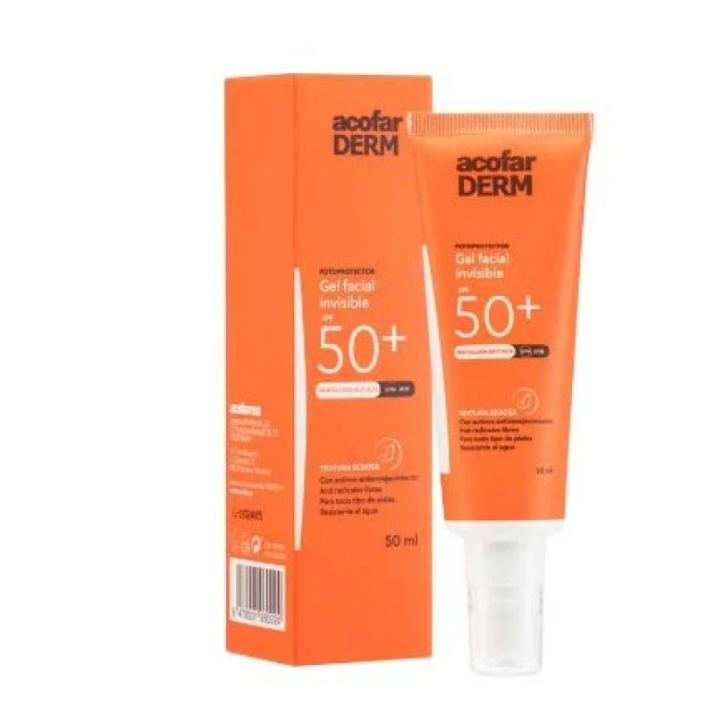 Gel Facial Invisible SPF50+