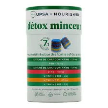 Nourished Gummies 7in1 Detox Slimming 30 Gummies by UPSA