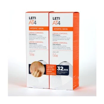 Leti AT-4 Duplo Crema Corporal 2x200ml