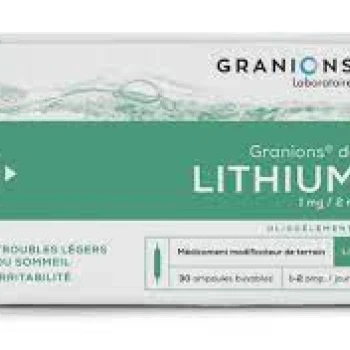 Granions of LITHIUM 2 ml 30 ampoules