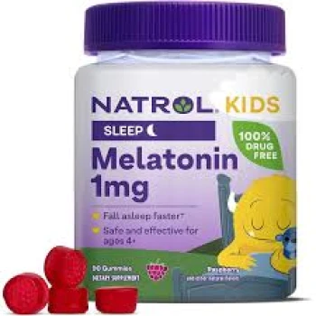 Melatonin 1 mg, Natrol Kids Sleep, 90 gummies
