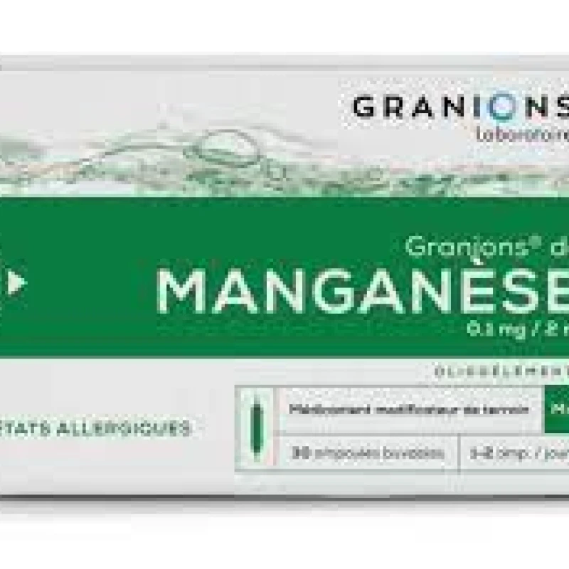 Granions of Manganese 2 ml 30 ampoules
