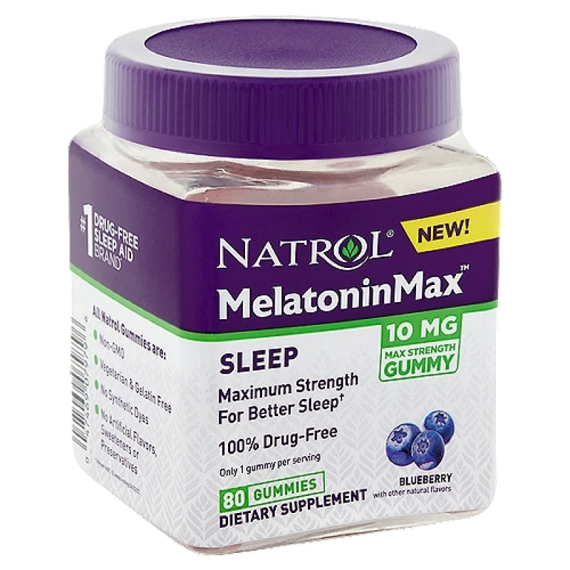 Natrol MelatoninMax 10 mg 80 unitats