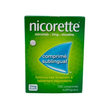 Nicorette Microtabclass 2 mg 100 tablets