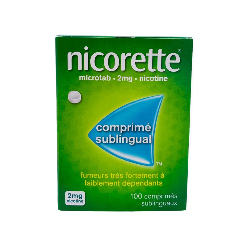 Nicorette Microtabclass  2 mgr 100 comprimidos 