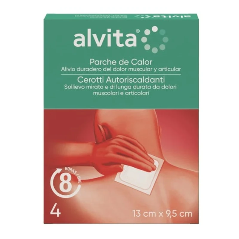 Alvita Heat Patch 13x95 4pcs