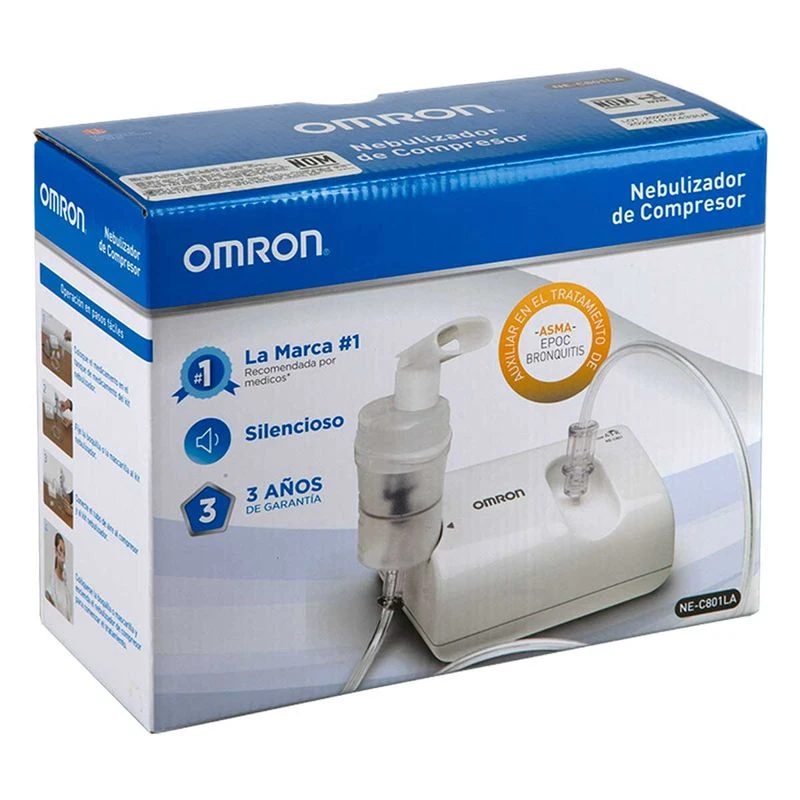 Nebulizador de Compresor Silencioso Omron NE-C801LA