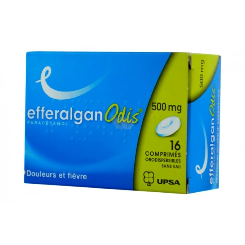 Efferalgan 500 mg dispersible 16 tablets