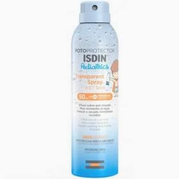 ISDIN Pediatrics Transparent Spray WET SKIN 50+ 200ml + gift bag