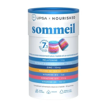 Upsa Nourish Sleep 7 In 1 Gummies 30 units