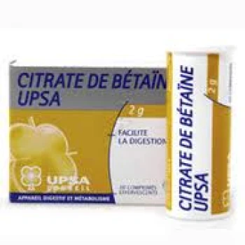 Citrate de Betaine Upsa 20  comp