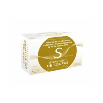 Granions de Soufre 30 ampoules
