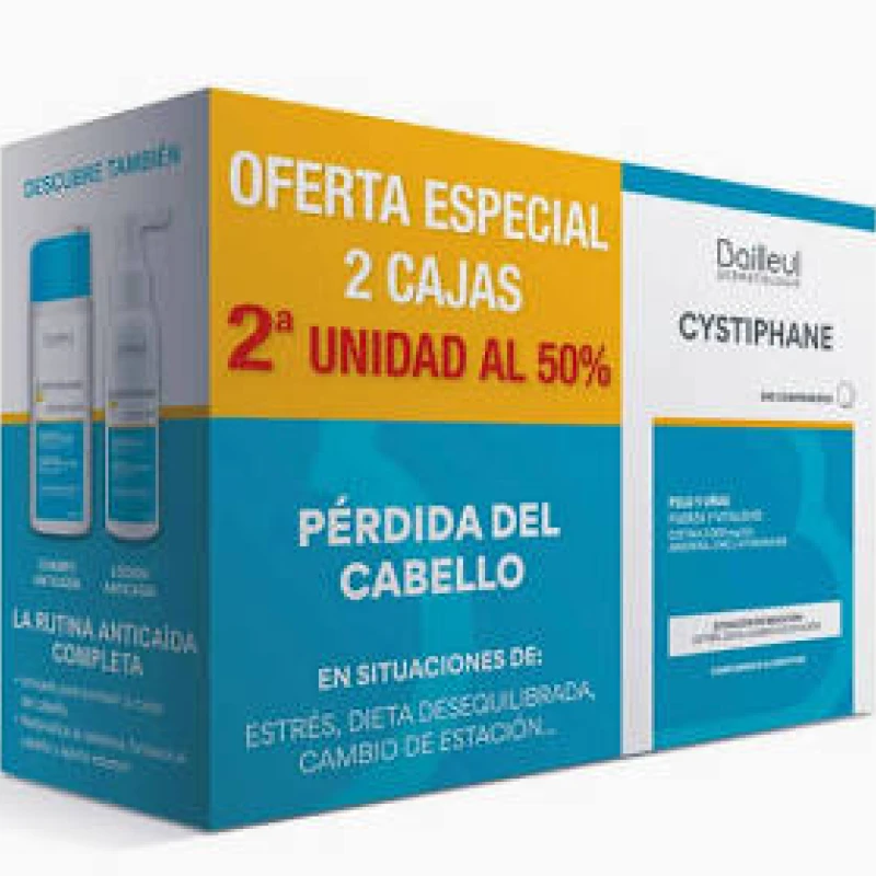 Cystiphane Biorga suplemento para cabello y uñas 2 x 120 cp