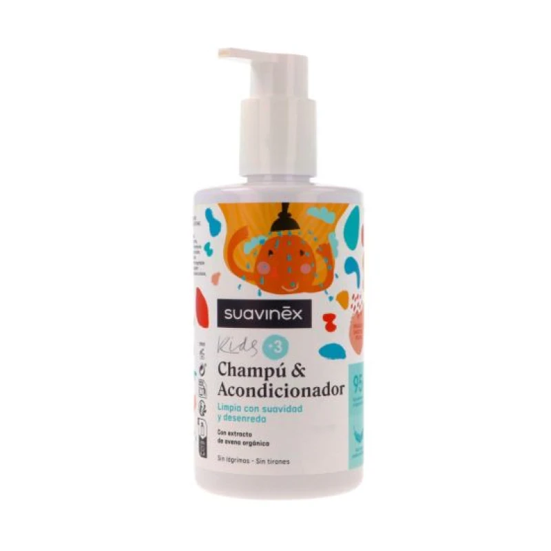 Suavinex Kids Champu & Acondicionador 300 Ml