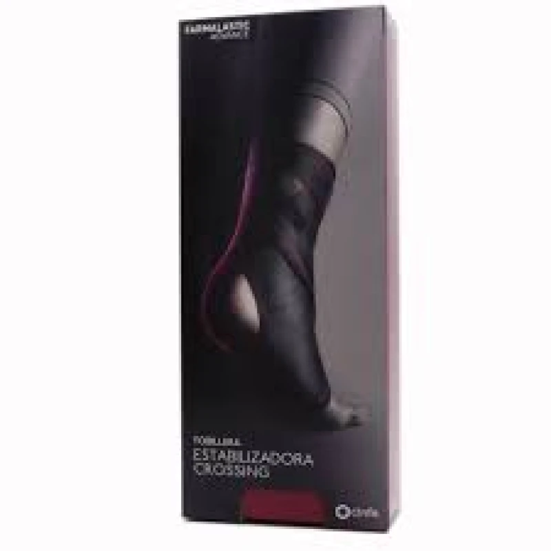Tobillera estabilizadora crossisng de Farmalastic Advance, talla única (17-30 CM)