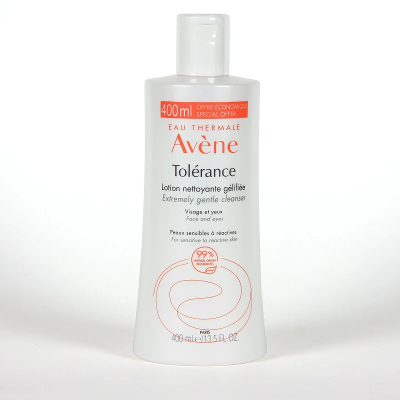 Avene Tolerance Loción Limpiadora Gelificada 400ml