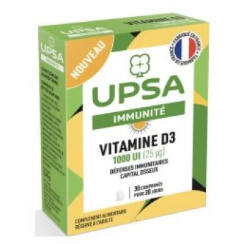 Upsa Vitamin D3 1000 IU 30 tabs