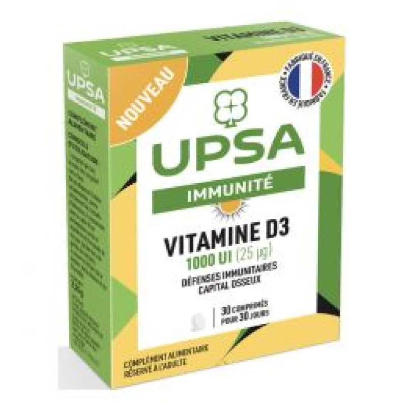 Upsa Vitamin D3 1000 IU 30 tabs