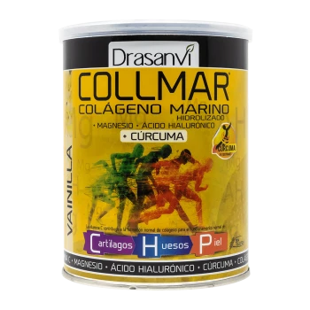 Collmar Colágeno Marino y Curcuma 300 gr Sabor Vainilla