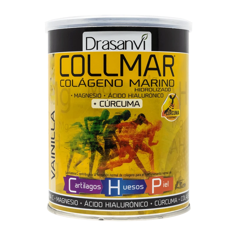 Collmar Collagène Marin et Curcuma 300 g Saveur Vanille