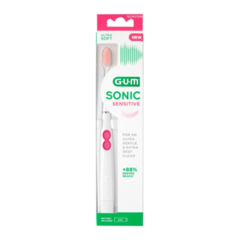 Gum Sonic Sensitive Daily Toothbrush