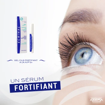 Ecrinal colorless gel eyelash and eyebrow strengthener ANP 2