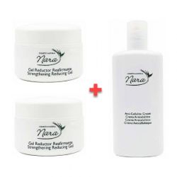 NARA PACK 2 GEL REDUCTOR + CREMA ANTICELULÍTICA
