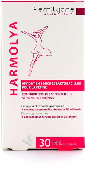 Femilyane Harmolya 30 cápsulas Complemento alimenticio durante menopausia